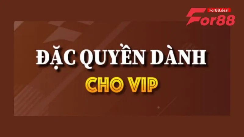 Thành viên VIP nhận ngay hàng loạt ưu đãi độc quyền