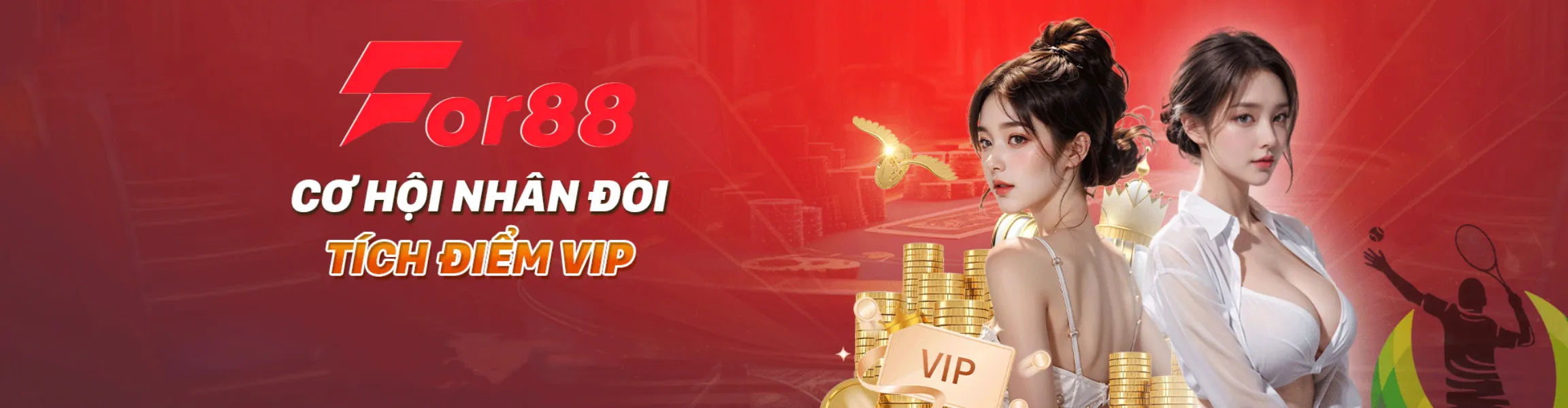 Sự kiện nhân điểm lên VIP tại For88