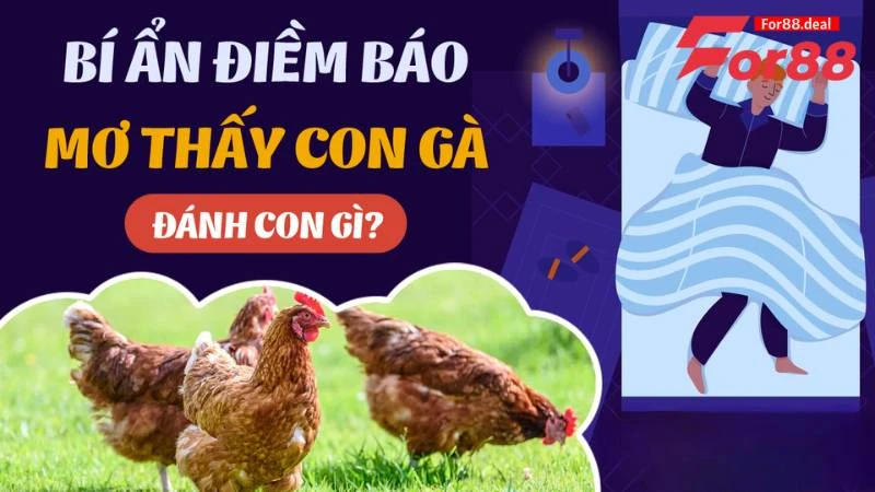 mơ thấy gà đánh con gì